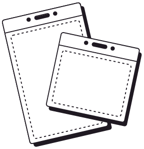 Recyclable ultra-clear badge holders made from soft PVC