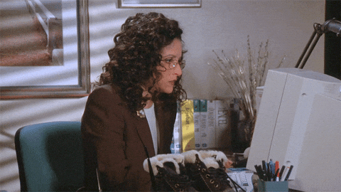 Team support animation from Seinfeld