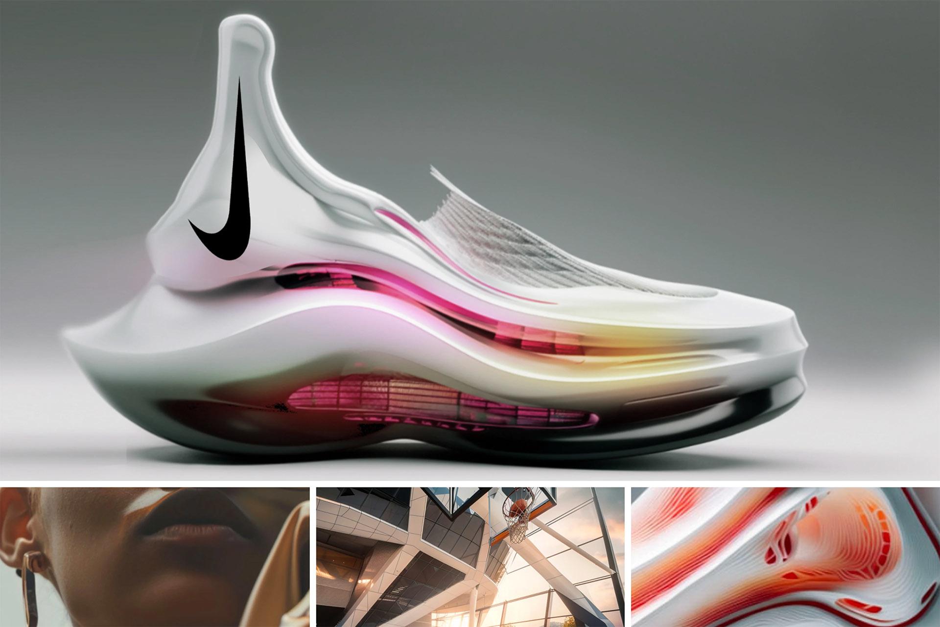 Nike AI-generated campaign visual