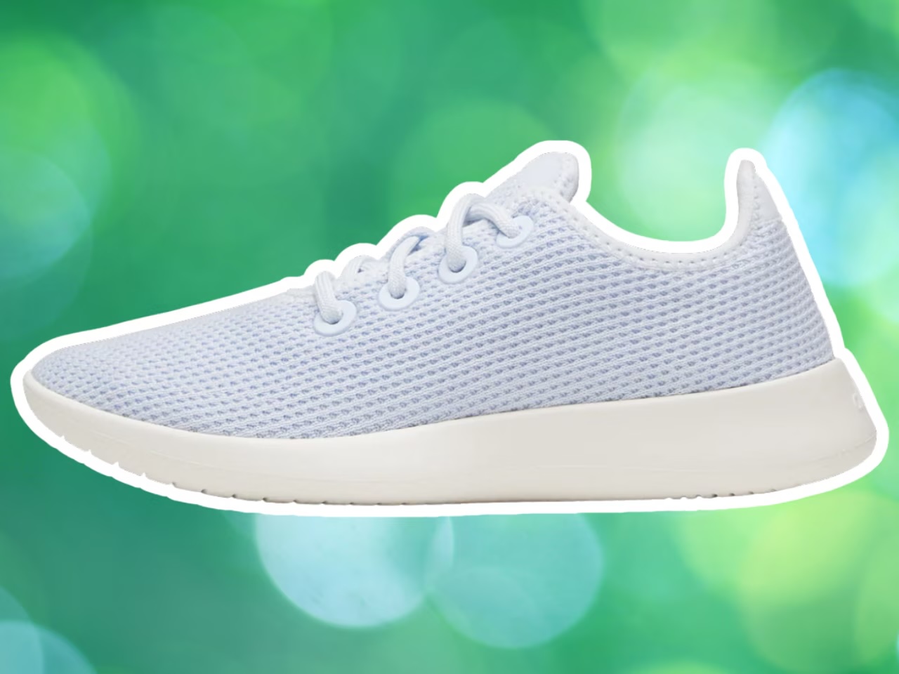 Allbirds soft gradient brand imagery