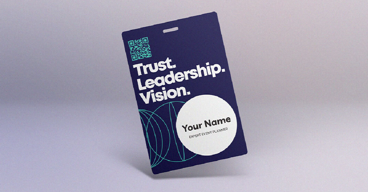 Custom event badges for corporate conferences and meetings