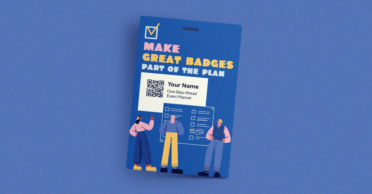 Custom event badges for event management agencies