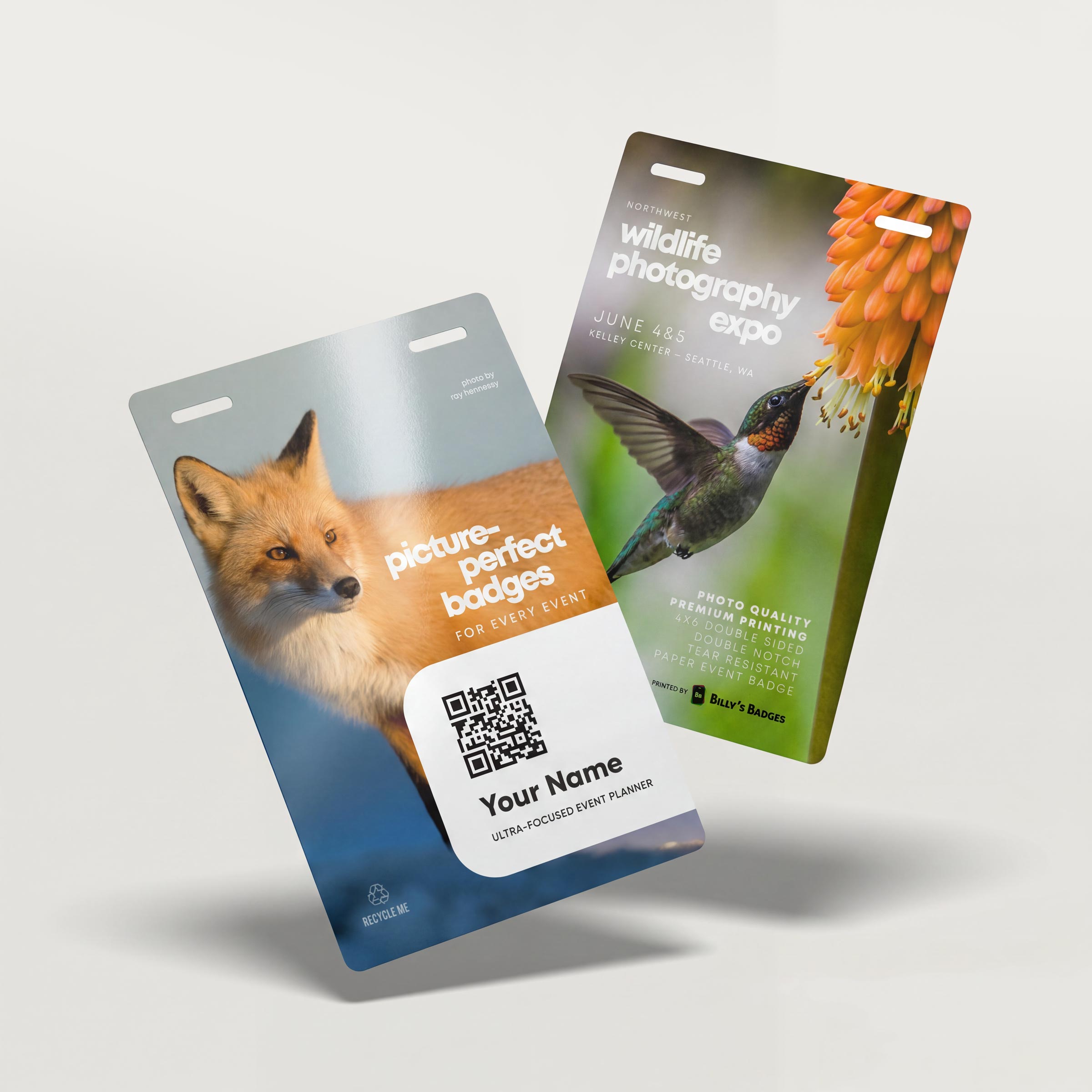 Paper Event Badges